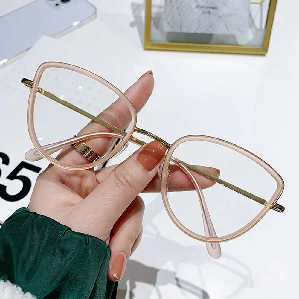 

Eye Protection Anti-Blue Light Glasses Comfortable Blue Ray Blocking PC Frame Eyewear Ultralight Round Eyeglasses Office