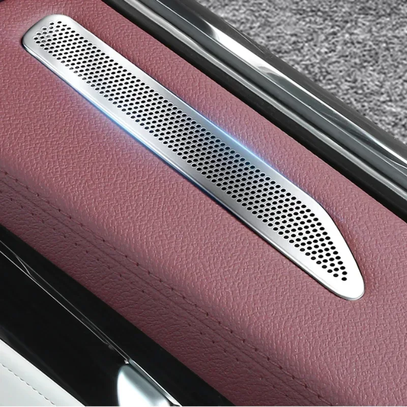 For GEELY Monjaro Xingyue L After 2023 Door Speaker Cover Central Control Instrument Panel Metal Audio Car Supplies