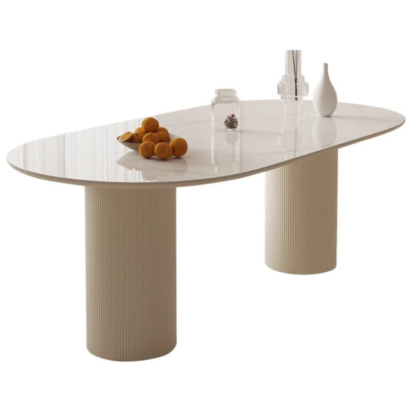 Rock Plate Dining Table Modern Simplicity