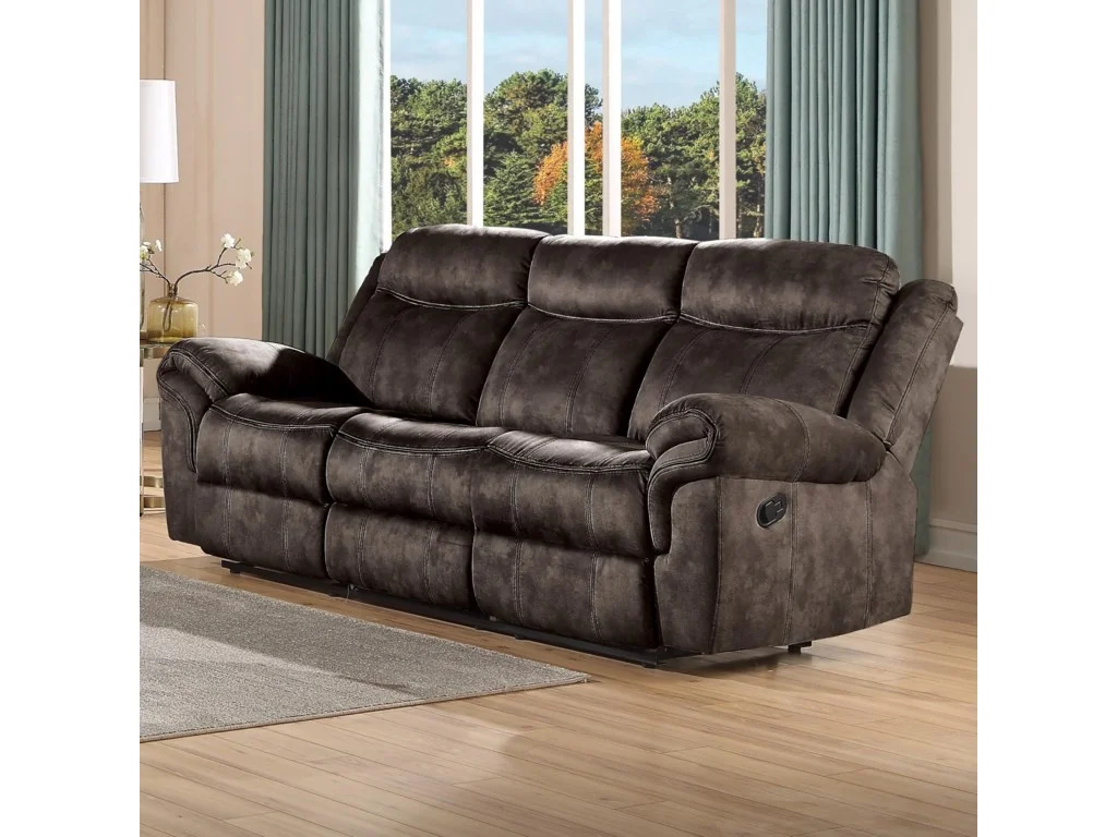 

Zubaida Sofa (Glider & Motion), 2-Tone Chocolate Velvet 55020