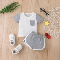baby boys clothes suits newborn infant girls top shorts 2pcs set clothing for 0 6 months summer casual outfits