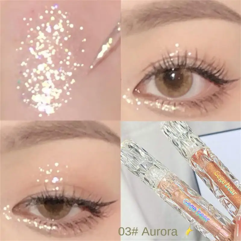 

Glitter Liquid Eyeshadow Diamond Shimmer Shiny Waterproof Liquid Eye Shadow Makeup Metallic Eye Beauty Party Makeup Cosmetics