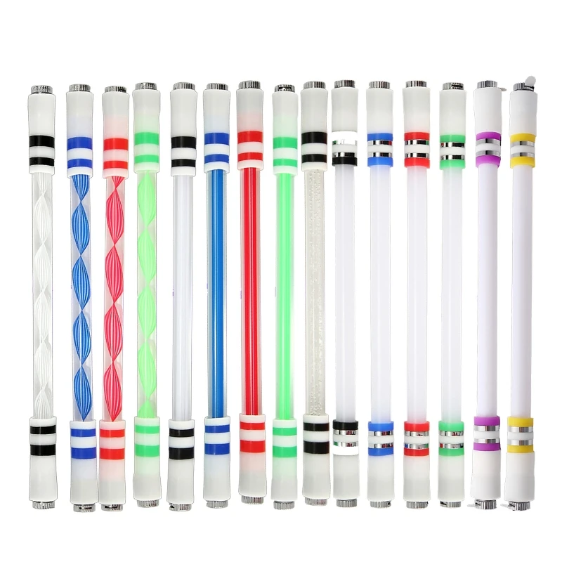

Illuminated Spinning Rotating Pen without Refill Anti Slip Exercise Finger Toy