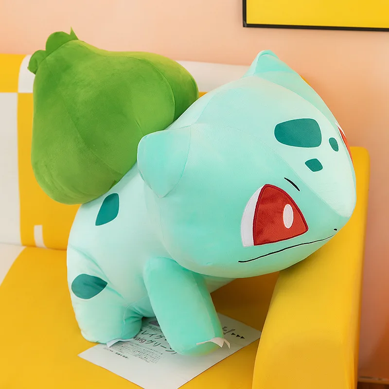 

Pokemon Elf Series Bulbasaur Stuffed Animal Pocket Monsters Wonderful Frog Seed Plush Doll New Authentic Cute Frog Plush Toy