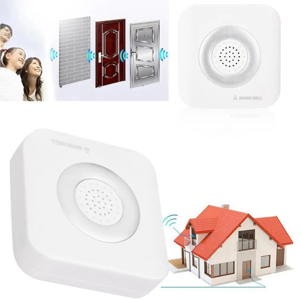 

12V Wired Doorbell with Speaker Security Door Bell Alarms Safety Control Equipment Home Company Factory Office