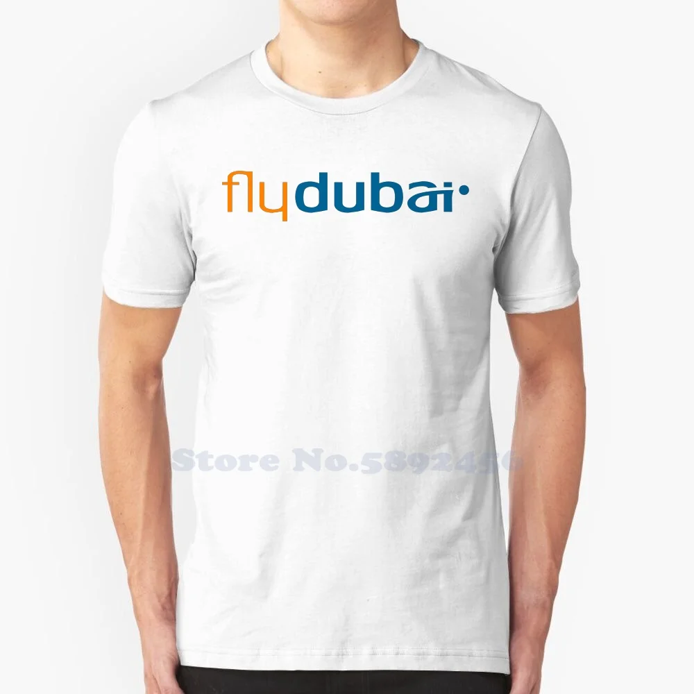 

Flydubai Brand Logo High-quality T Shirts 2023 Fashion T-shirt New Graphic Tee