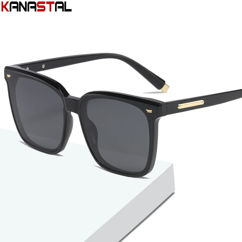 

Women Polarized Sunglasses TR90 Metal Sun Glasses Square Eyeglasses Frames Beach Bikini Driving Night Vision Men Visor Eyewear
