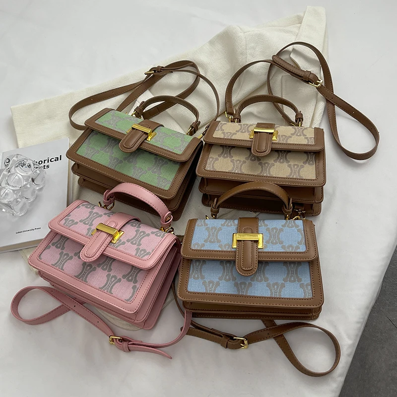 VeryMe Fashion Brand Small Square Women Bag 2022 New All-Match Female Shoulder Messenger Pack Luxury Designer Purse And Handbags