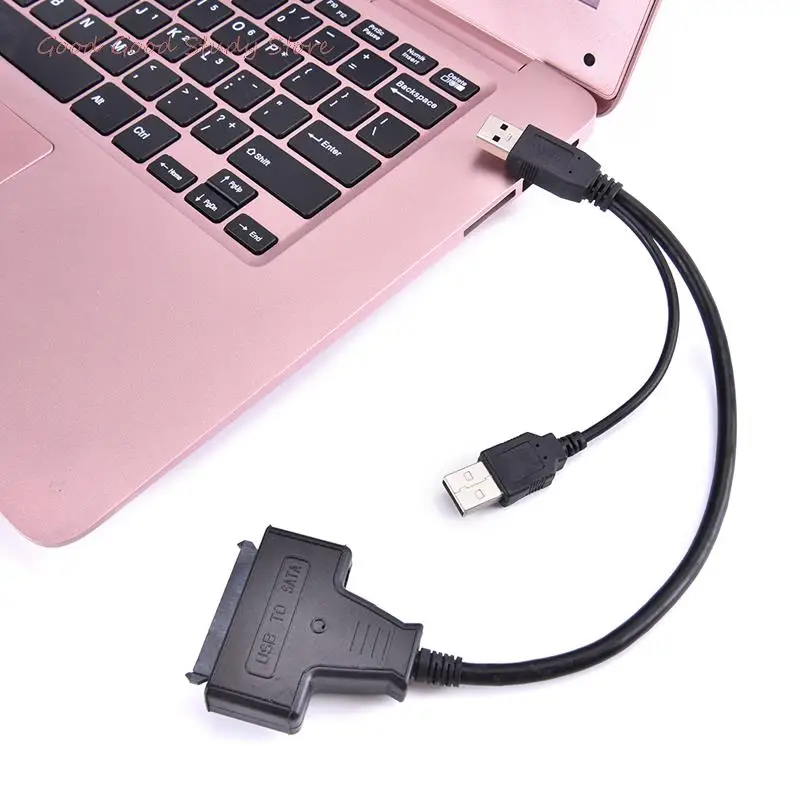 

Новый универсальный адаптер для жестких дисков SATA к USB 2,0 для ноутбука USB внешний твердотельный накопитель кабель для передачи данных