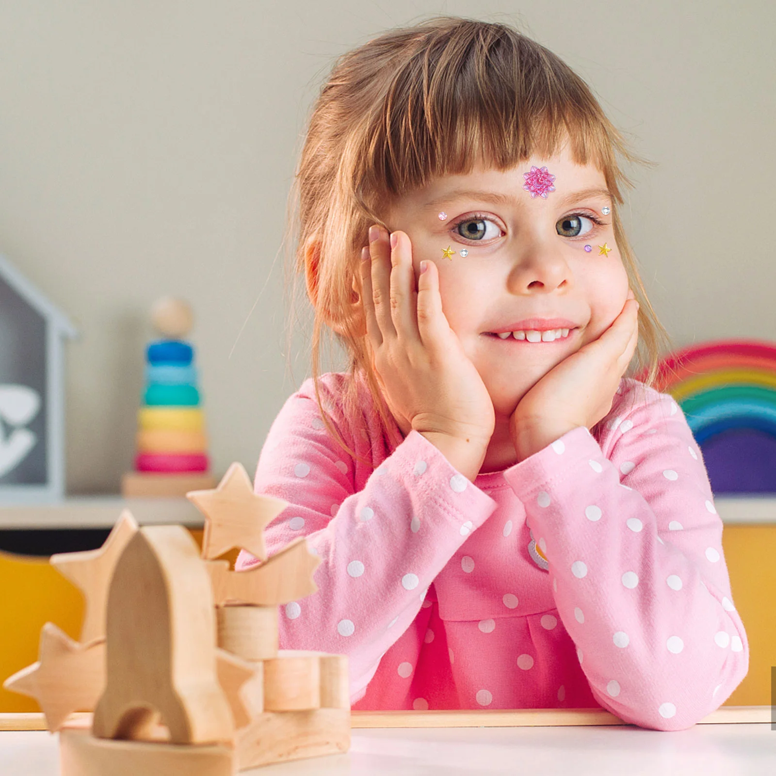 

Face Stickers Jewelsrhinestone Sticker Makeup Rhinestones Rave Stickbody Accessories Diamond Festival Mermaid Indianbindi Nail