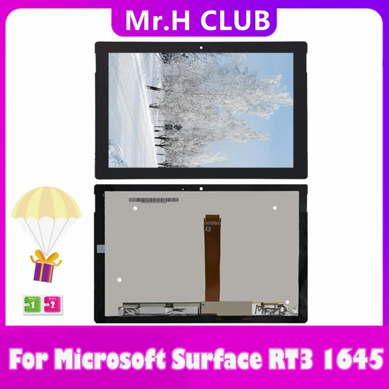 Новый ЖК-дисплей для планшета Microsoft Surface RT3 1645 1657 RT 3 с заменой сенсорного экрана в