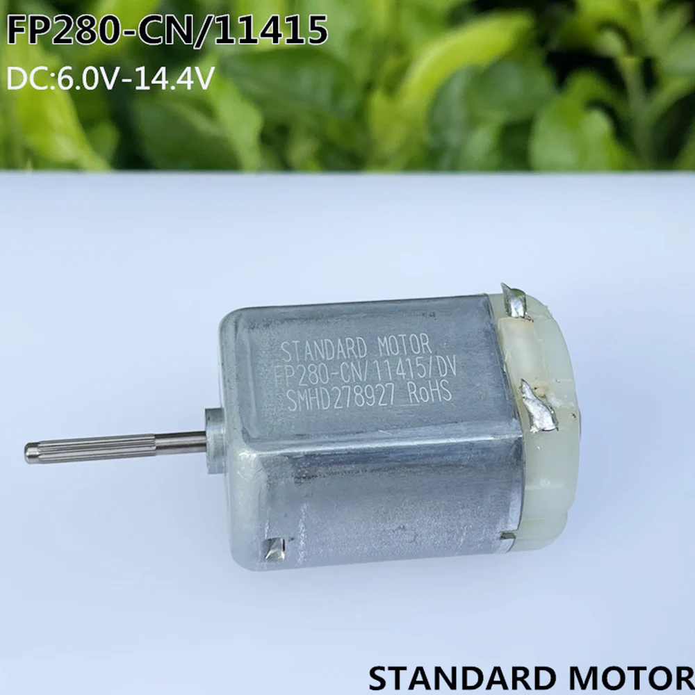 Standard FP-280 Carbon Brush Motor Long Shaft DC 6V-14.4V 9V 12V 5900RPM for Sweeper Accessories Electric Toy Model 280