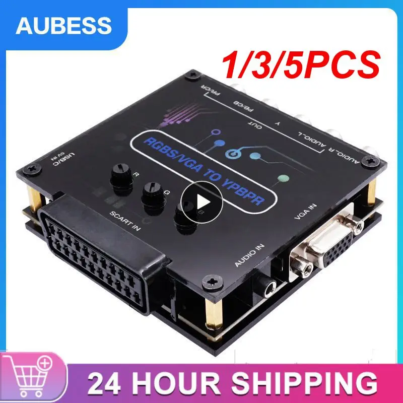 Преобразователь транскодеров VGA SCART в YPBPR преобразователь RGBS цветную разницу для