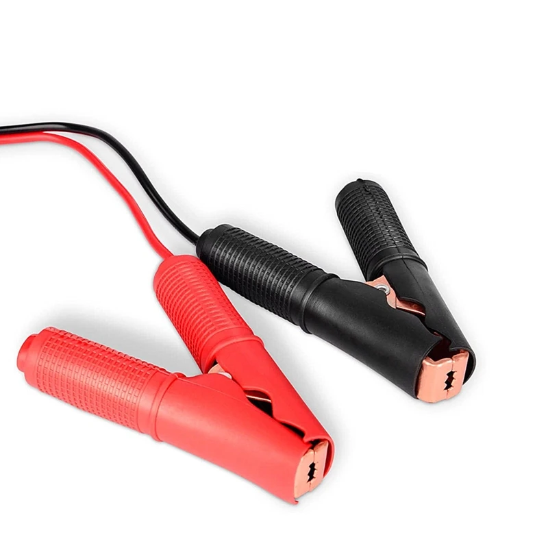

Car Battery Clip Cable Crocodile Test Lead Alligator Clips Electrical Jumper 30A