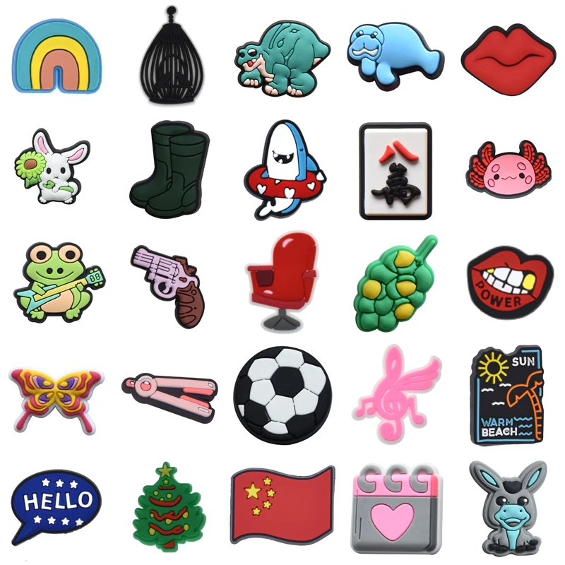 

Set Jeans Shoe Charms Decorations for Crocs Gifts Shoes Accessories Wholesale Bulk Packs Men Kids Boy Girl Women Charm Para Pins