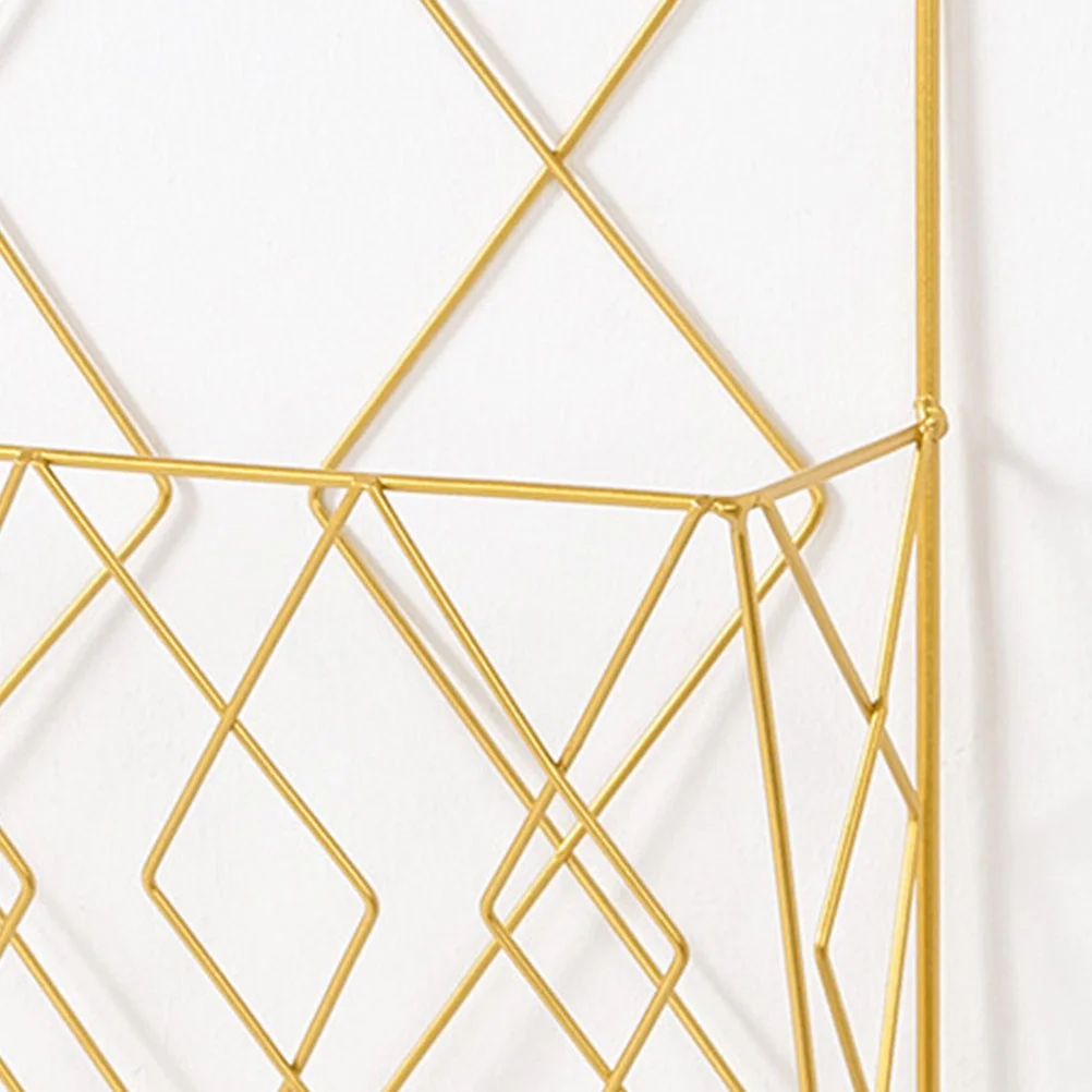 Hanging Wall File Organizers Book Supporter Folder Magazine Holder Rack Single Pocket Mount