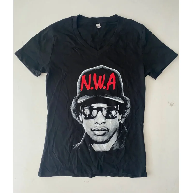 Женская футболка Eazy E NWA в стиле хип-хоп с длинным или коротким рукавом