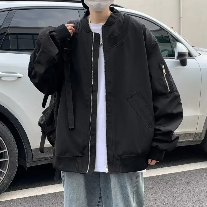 

Куртка-карго Мужская тактическая, уличная одежда в стиле хип-хоп, кардиган, Повседневная Уличная одежда с множеством карманов