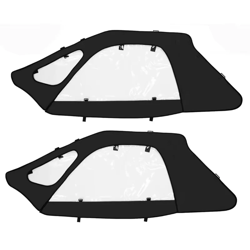 

Комплект мягких кабин RZR PRO R для окон, совместимый с Polaris RZR XP 4 1000/XP 4 Turbo 2020-2025 UTV, мягкие верхние двери