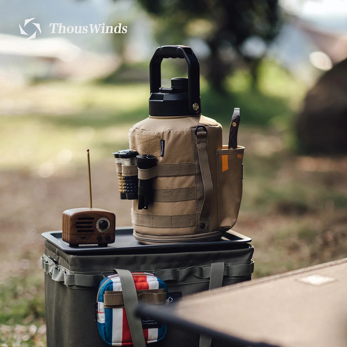 

Изотермический кувшин для льда thtus Wind 3,8 л, портативный, для дикой природы, кемпинга, приготовления пищи, 48 часов