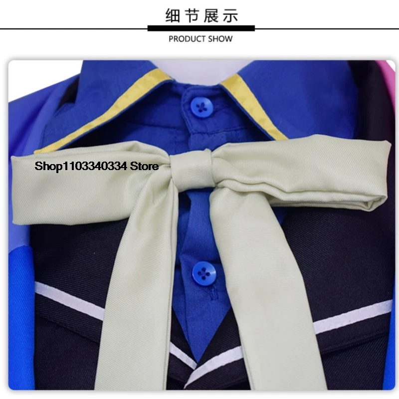 Kamishiro Rui Cosplay Costume Wig Anime Project Sekai Colorful Stage! Halloween Party Outfit Purple for Men Women