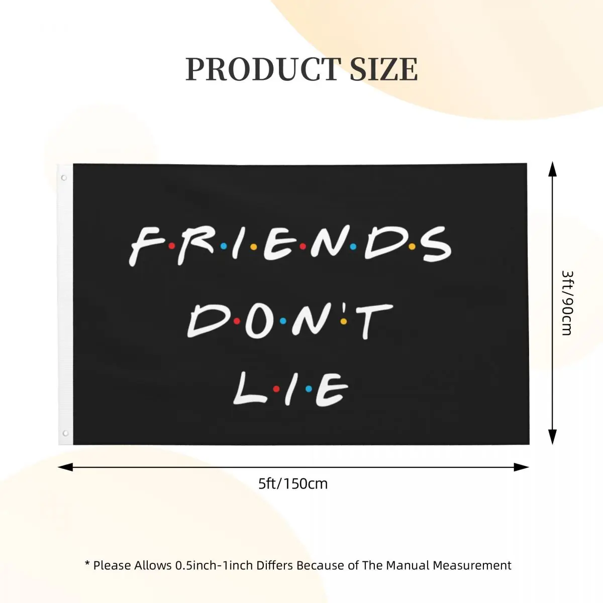 

3x5 цветов, баннер для украшения ТВ-логотипа