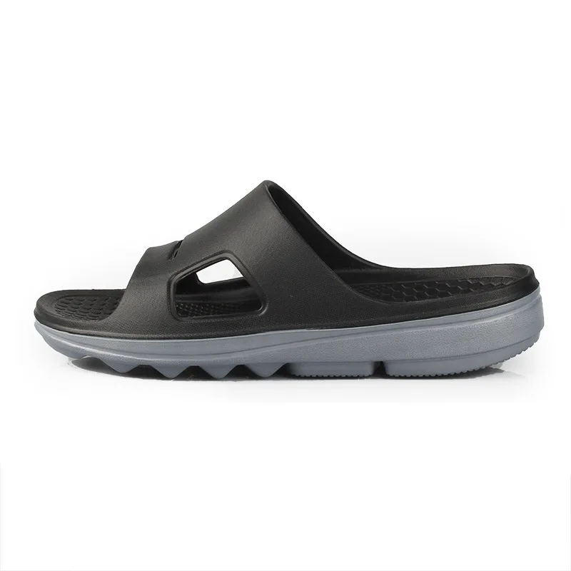 Мужские Нескользящие шлепанцы для ванной EVA легкие повседневные домашние с аркой