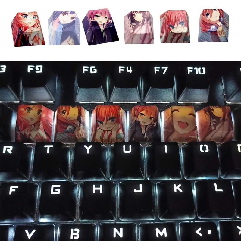 

Original PBT Dye Sublimation Keycaps for Mechanical Keyboard Cherry Mx P9JB