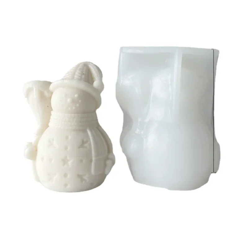 Санта-Клаус ароматическая свеча силиконовая форма DIY рождественская елка аромат