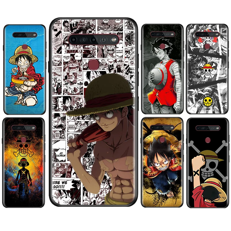 

Anime One Piece Luffy For LG K92 K42 K22 K71 K61 K51S K41S K30 K20 2019 Q60 V60 V50 S V40 V30 G8S G8 X Black Phone Case