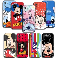 disney mickey stitch phone cases for xiaomi mi 11 mi 11 lite poco x3 gt x3 pro m3 poco m3 pro x3 nfc x3 cases coque back cover