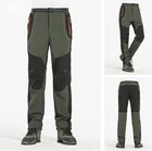 Мужские зимние штаны 5XL для улицы, мужские водонепроницаемые ветрозащитные брюки для кемпинга, пешего туризма, спорта, треккинга, тактические брюки