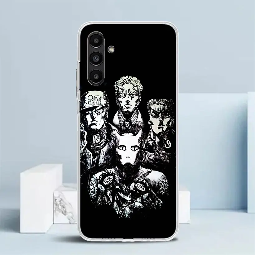 Фото Чехол JoJo Kira Yoshikage Killer Queen для Samsung Galaxy A17 A37 A57 A16 A26 A36 A56 A15 A14 A55 A13 A53 A25 A35 A24 №2