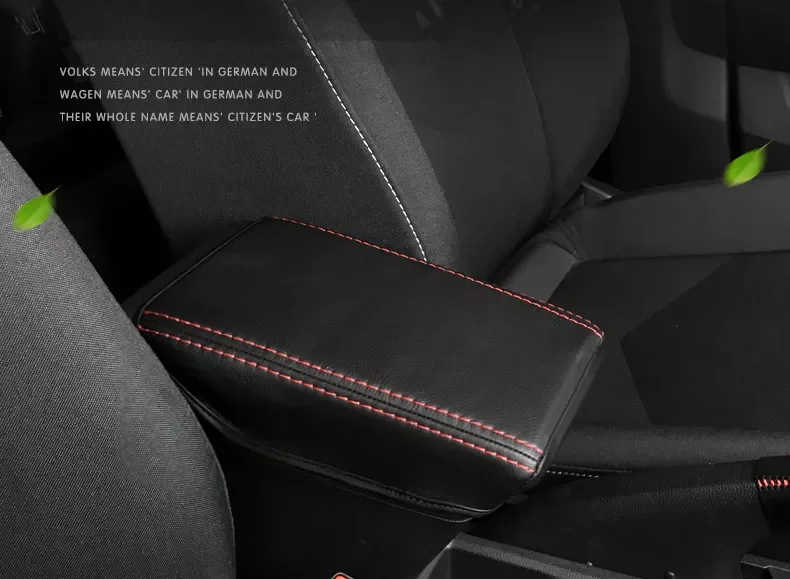 

Car Armrest Box Cover For Polo MK6/Ibiza Typ 6F/Arona SUV 2018 2019 2020 Car Central Control Armrest Storage Box Pad
