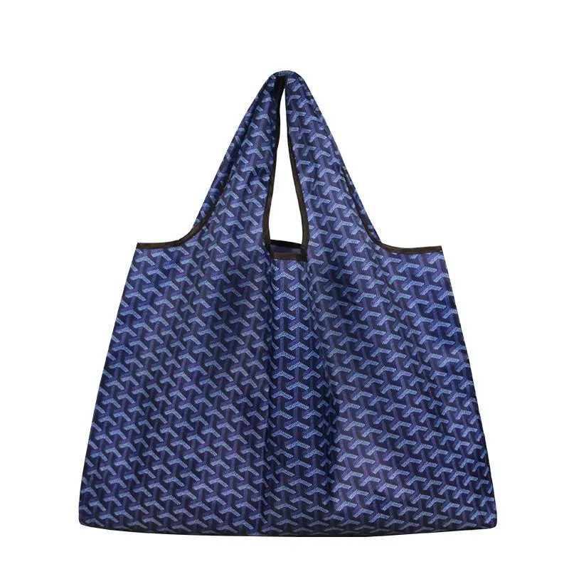 Eco-friendly Shopping Bag Customizable Logo Handbag Foldable Portable Supermarket Grocery Bag Customized Cloth Bag