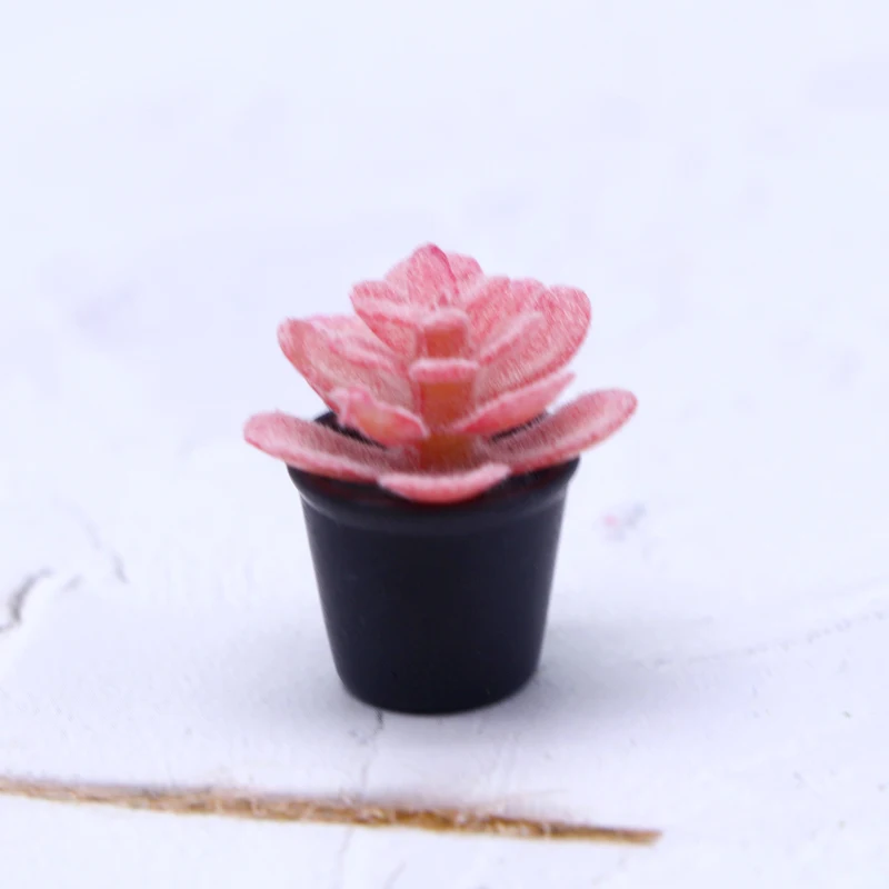 Миниатюрный искусственный бонсай из пластика