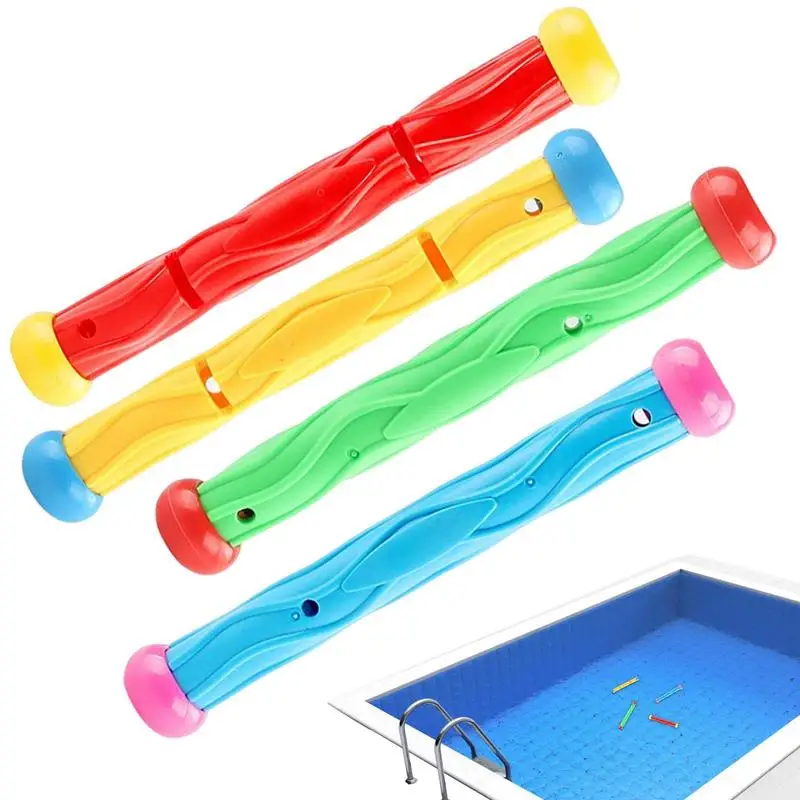 

Dive Toys Dive Rings For Pool Diving Sticks Summer Underwater Pool Toys Gift Set For Kids Learning Training Swimming