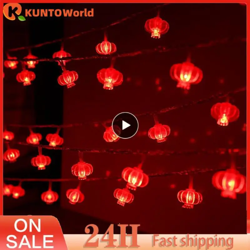 

Colorful Waterproof Led String Lights Long Endurance Led Spring Festival Lamp Energy Saving Batteries Power Supply Wire Creative