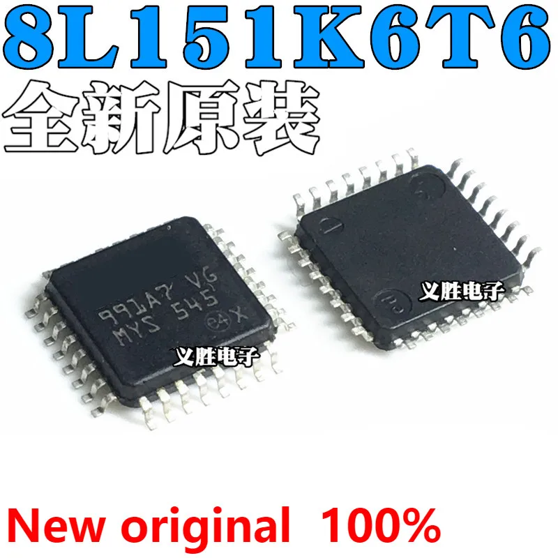 

(K6T6) новый и оригинальный одночиповый микрокомпьютер STM8L151K6T6 LQFP32 микроконтроллер