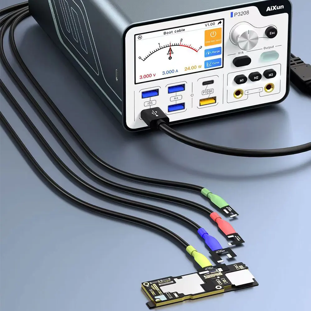 Умный амперметр напряжения Aixun P3208 32 В/8A