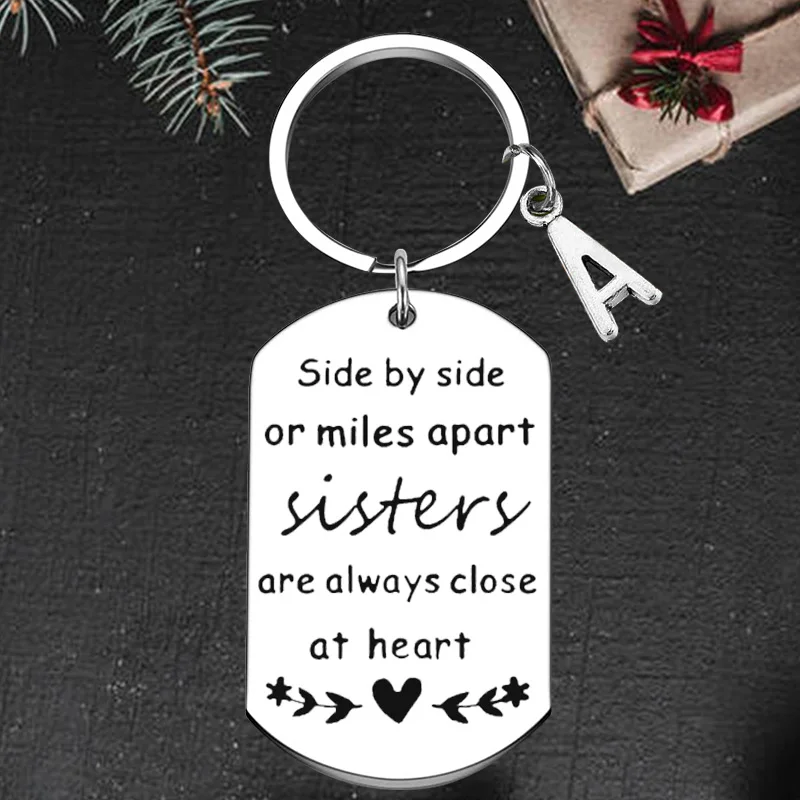 Милые Подвески «рядом» или «мили», подвеска для лучшего друга, подарки на день рождения, Брелоки для ключей, подарок для сестер, BFF