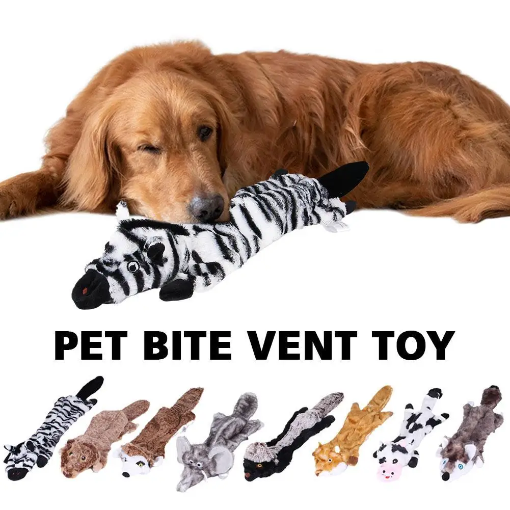 

No Stuffed Pet Dog Chew Toys For Small Large Dogs Pets Accessories Animal Squeaker Puppy Cat Toy Pet Bite Vent Supplies