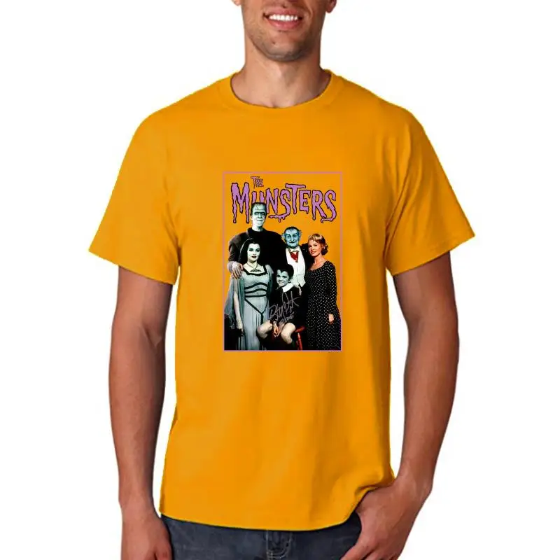 

THE MUNSTERS V3 Norm Liebmann Serial TV 1964 T SHIRT (WHITE) ALL SIZES S-5XL