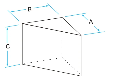 Новый продукт прямоугольная призма 60 мм кварцевое оптическое стекло JGS1 без