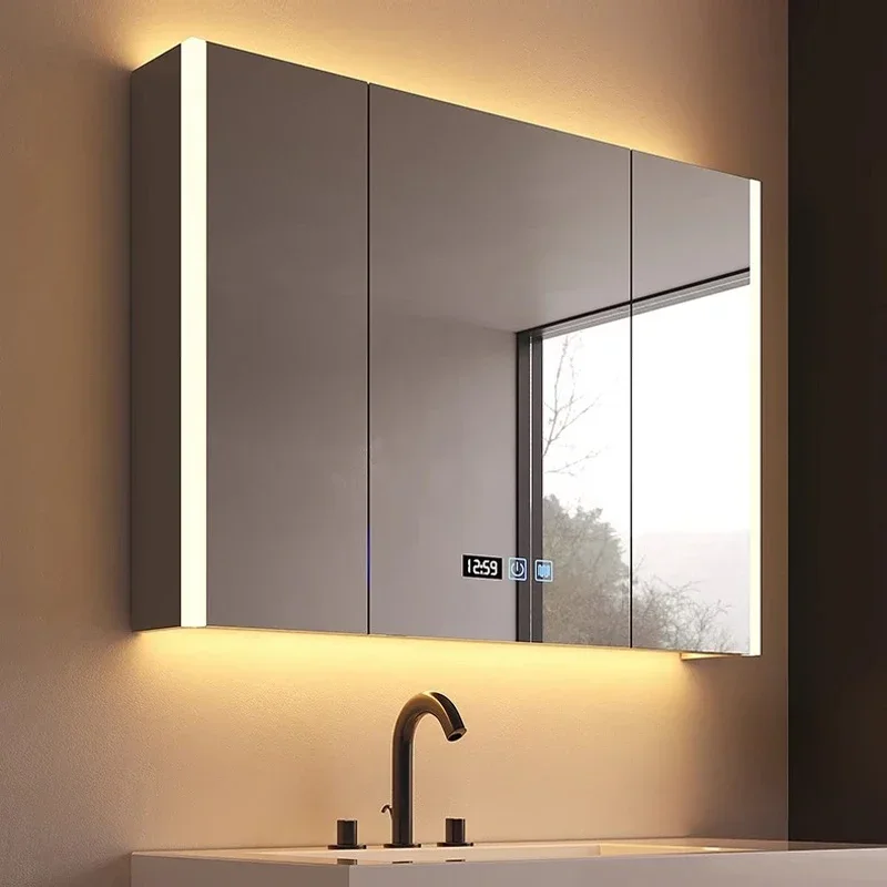 Оригинальные умные Шкафы для ванной комнаты настенные шкафы хранения и