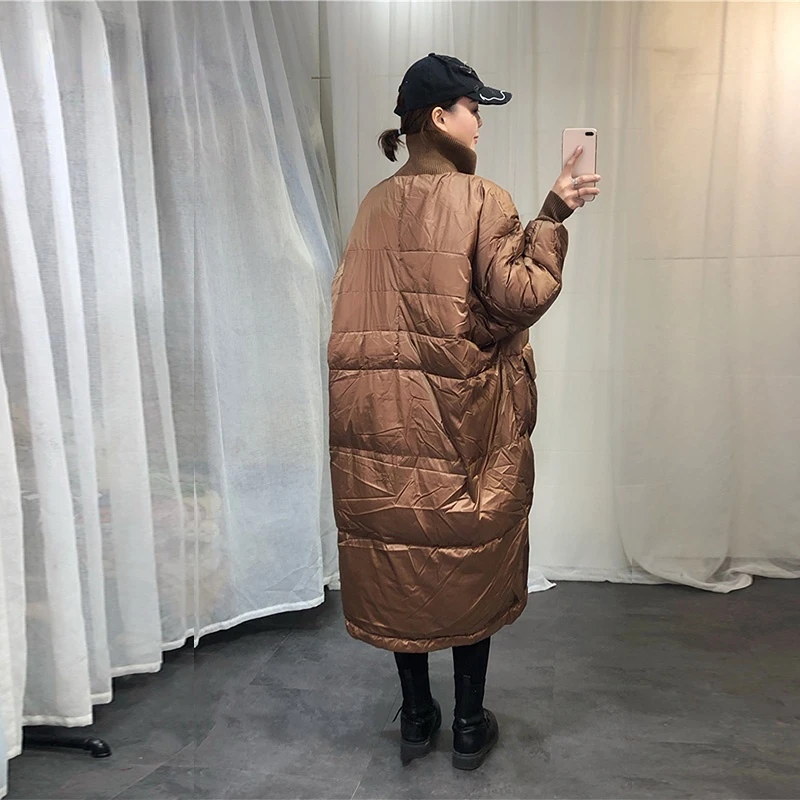 New Winter Coat for Women Maternity Duck Down Jacket Oversize Warm Parkas Ladies Snow Outwear Korean Fashion Lightweight Tops