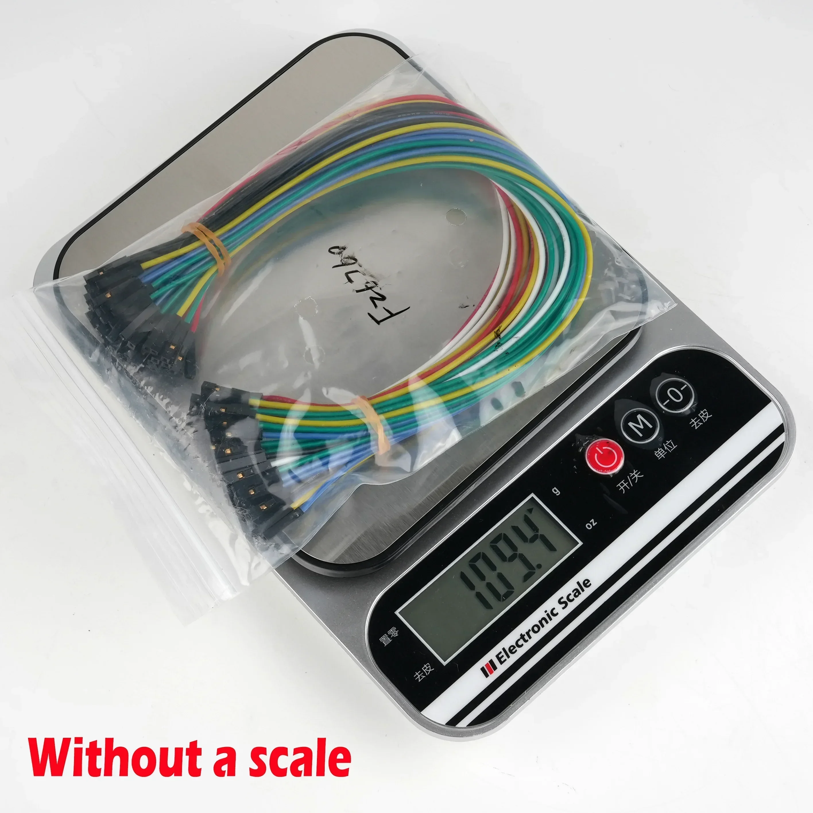 

Провод DuPont 2,54 мм, 30 см, 60-жильный, 22AWG, силиконовый материал, позолоченные клеммы, высокотемпературный испытательный провод (60 шт.)