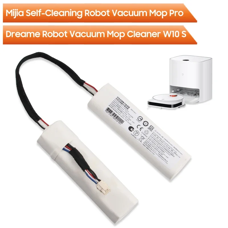 Новая сменная батарея для робота-пылесоса Xiaomi Dreame W10 W10s W10pro Mijia самоочищающийся