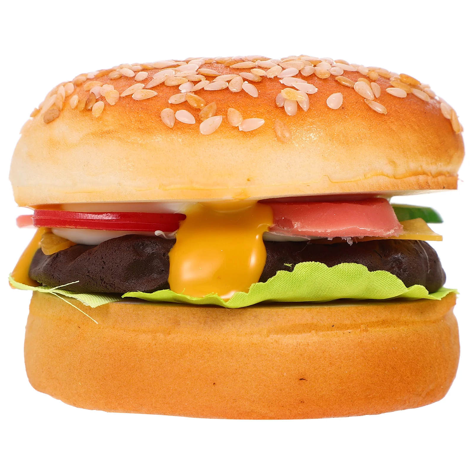 

Burgerfake Artificial Model Models Prop Props Bread Toy Kitchen Simulation Pu Play Photography Burgers Toys Display Faux Fidget