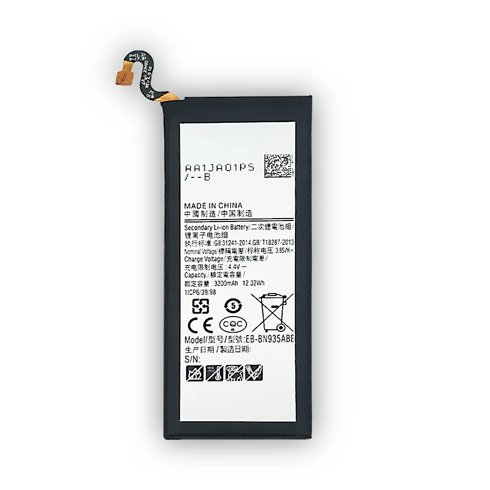 

EB-BN935ABE Replacement Battery For Samsung Galaxy Note 7 Note FE N935S N935 N935K N935L N930W8 Note FE N935F Bateria